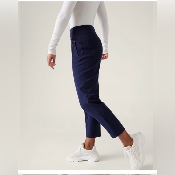 Athleta Deep Blue Ankle Pants - Picture 2 of 7